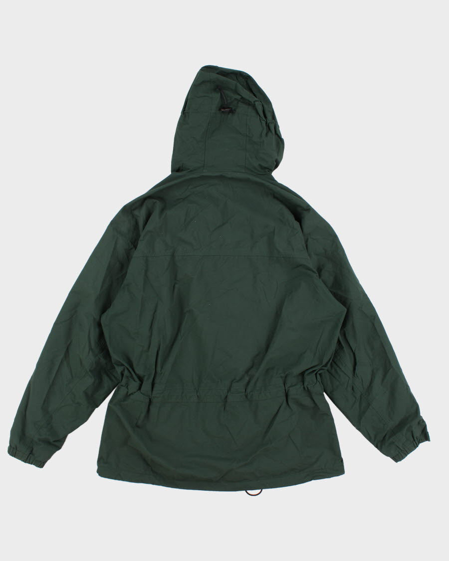 Mens Green Patagonia Hooded Wind breaker Jacket - M