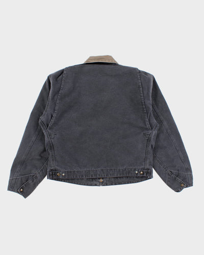 Men's Vintage Fleece Lined Blue Carhart Jacket - L