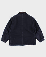 Mens Navy Carhartt Workwear Jacket - XL