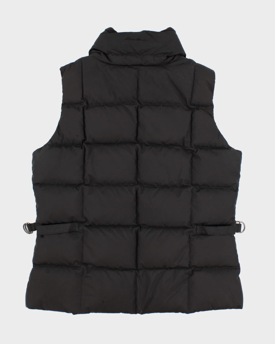 Men's Black Eddie Bauer Goose Down Gilet - L