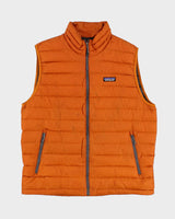 Men's Orange Patagonia Insulated Zip-Up Vest - L