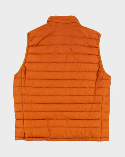 Men's Orange Patagonia Insulated Zip-Up Vest - L