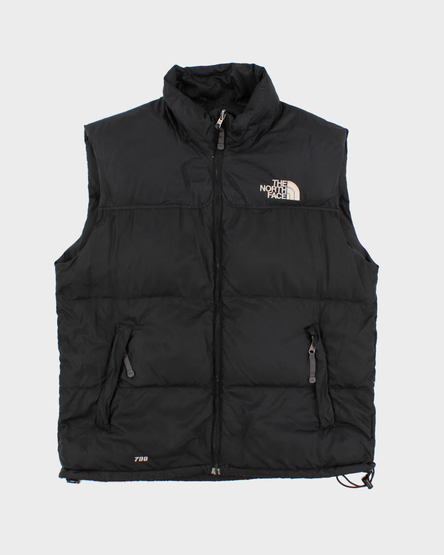 Mens Black The North Face Zip-Up Insulated Gilet - L