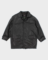 Danier Lined Leather Coat - M