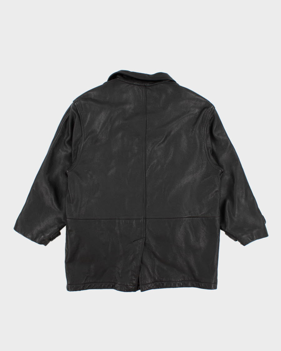 Danier Lined Leather Coat - M