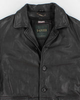Danier Lined Leather Coat - M