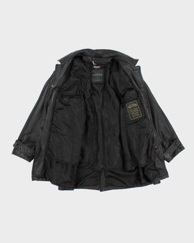 Danier Lined Leather Coat - M