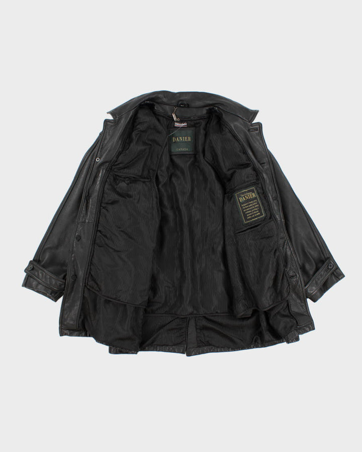 Danier Lined Leather Coat - M