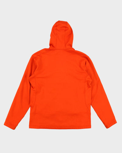 Mens Arc'Teryx Orange Zip Up Hoodie - L