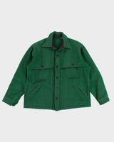 Men's Green wool Jacket - M