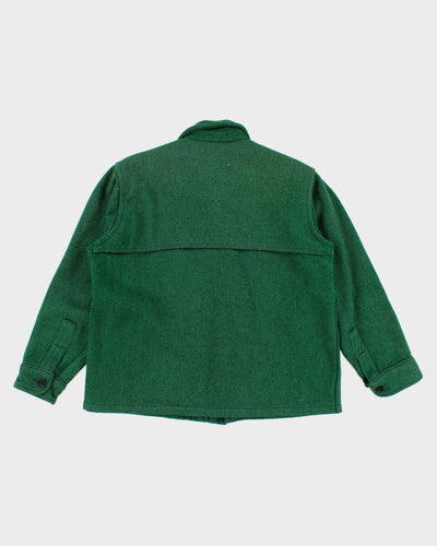 Men's Green wool Jacket - M