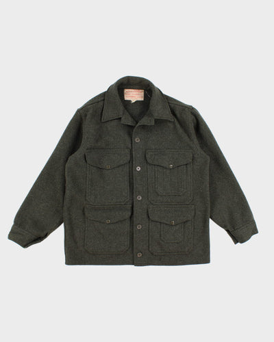 50's Vintage Men's Filson Green Wool Jacket - L