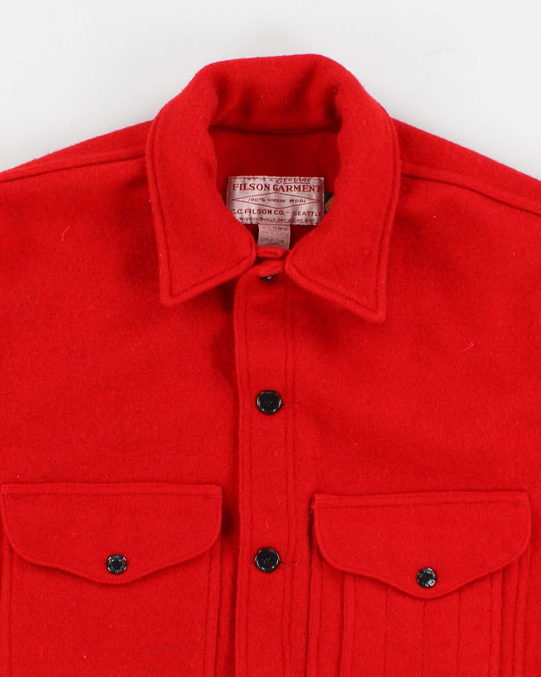50's Vintage Men's Red Filson Wool Jacket - XL