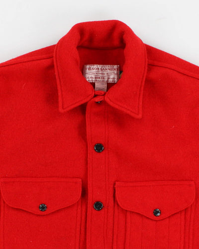 50's Vintage Men's Red Filson Wool Jacket - XL