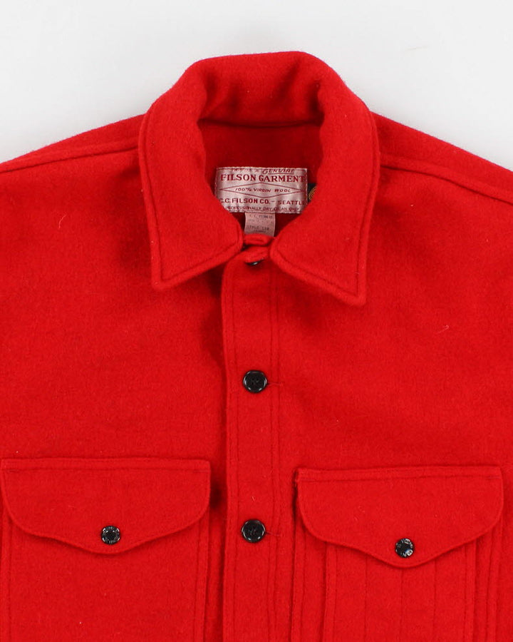 50's Vintage Men's Red Filson Wool Jacket - XL