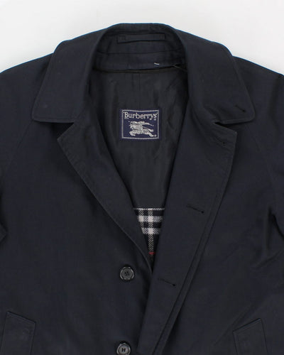 Mens Navy Burberry Outerwear