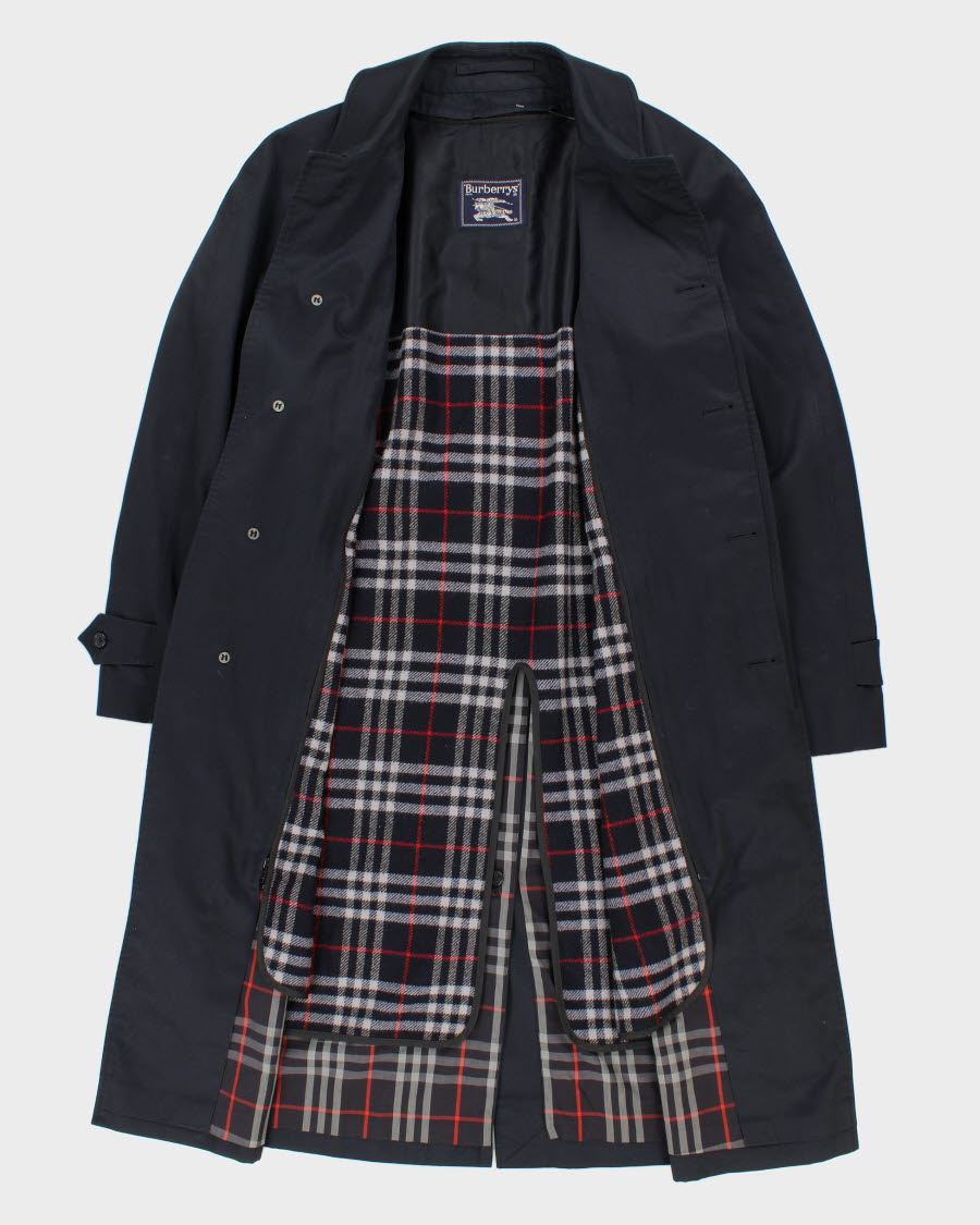 Mens Navy Burberry Outerwear1