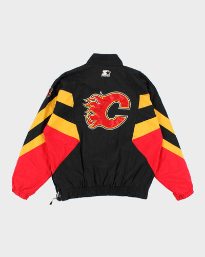 Vintage Men's Starter NFL Calgary Quart Zip Wind Breaker - L