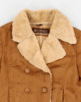 Men's Tan Columbia Fleece lined jacket - L