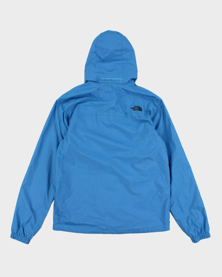 Mens Blue The North Face Hooded Windbreaker - S