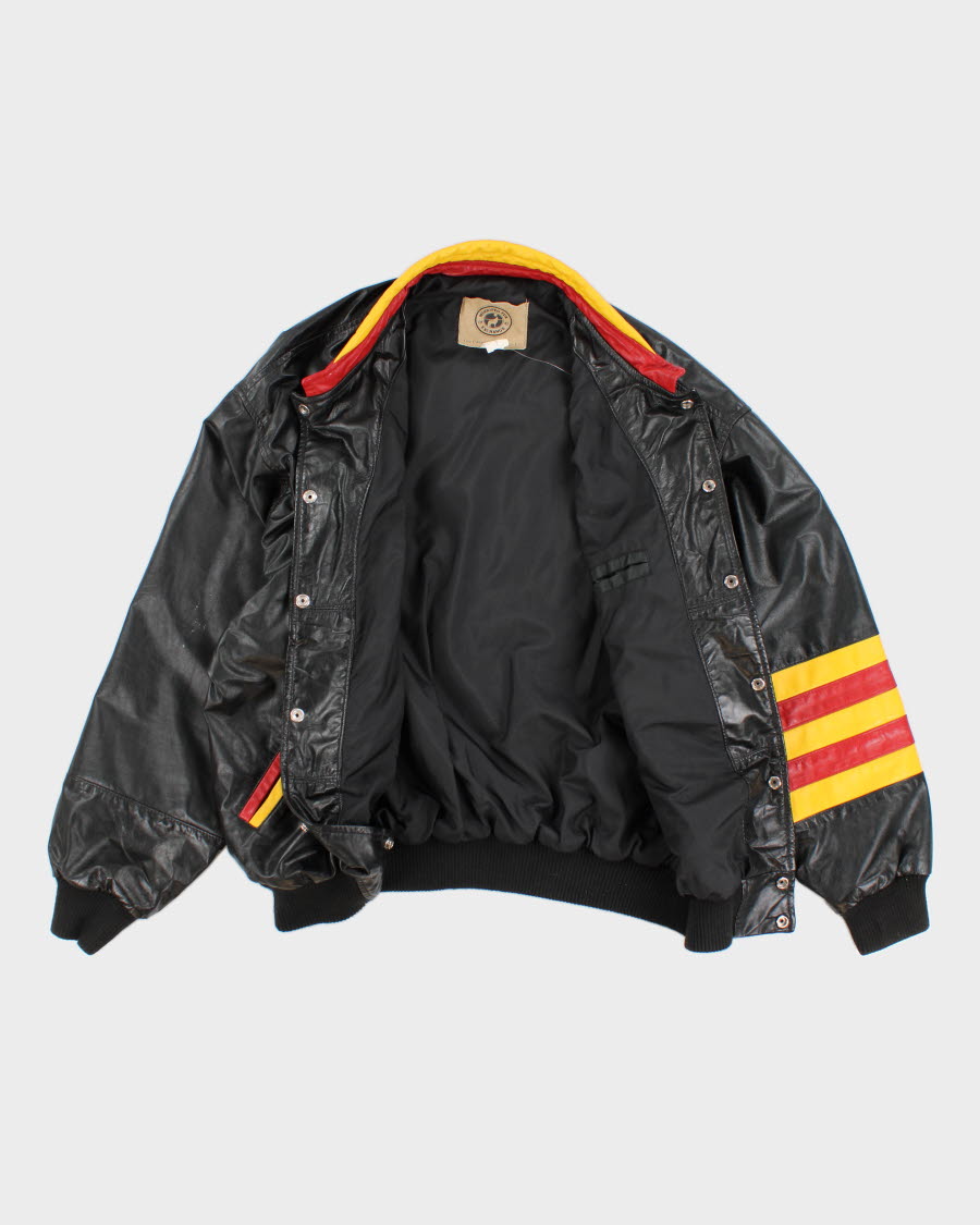 Vintage Men's Black Winnipeg Canadian Heritage Jacket - L