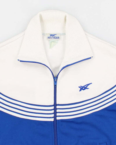 90's Vintage Mens Blue Asics Tack Jacket - S