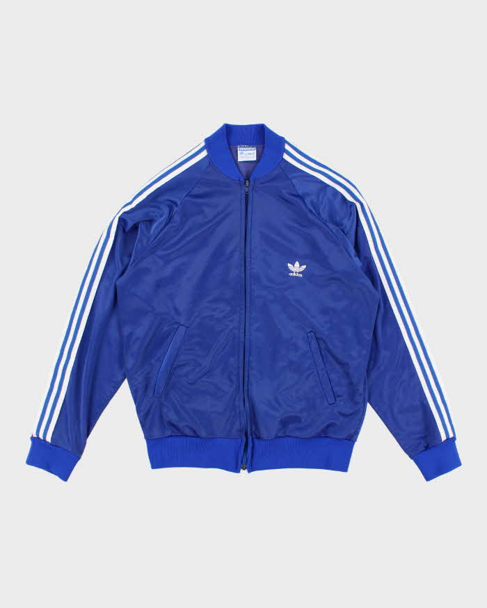 70s/80's Vintage Men's Blue Adidas ATP Zip Up Track Jacket - M – Rokit