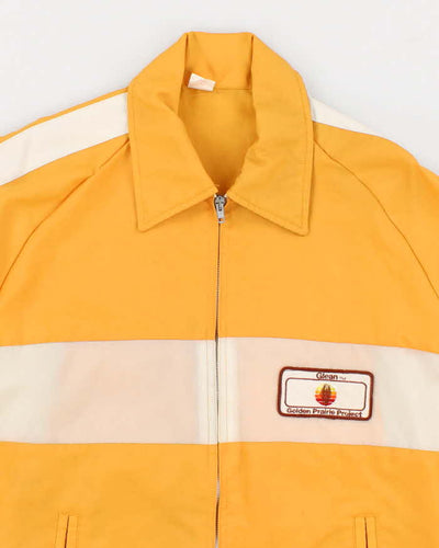 70's Vintage Men's Yellow Retro GPP Jacket - XL