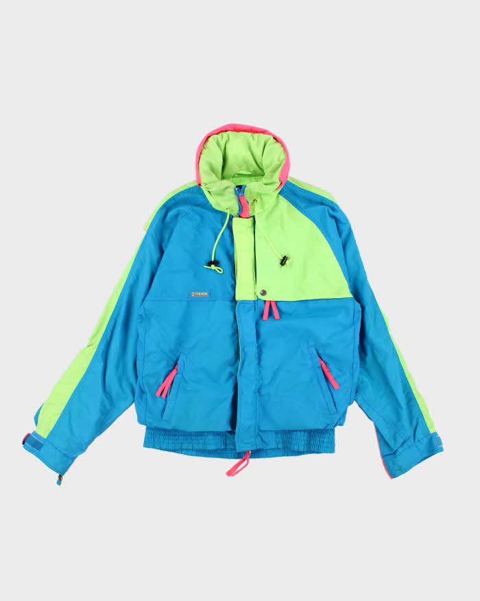 80's Vintage Men's Multi Coloured Retro Columbia Ski Jacket - M
