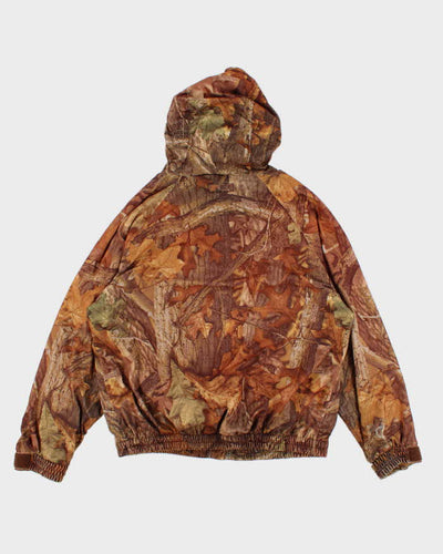 Mens Whitewater Outdoors Camouflage Hooded Hunting Jacket - L