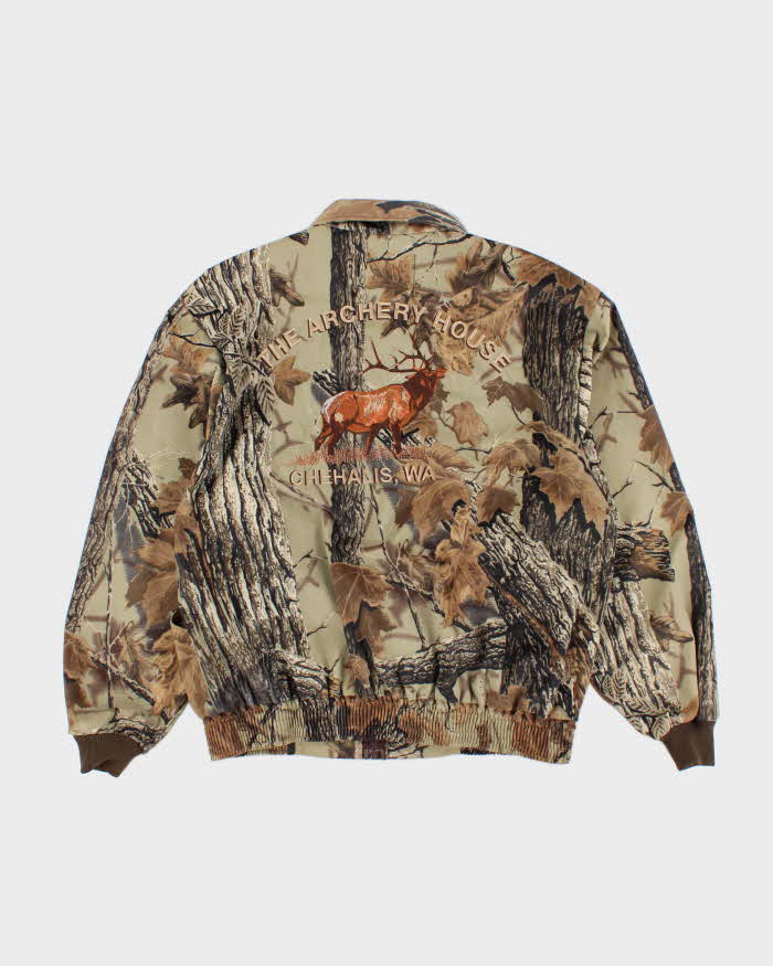 90's Vintage Mens Pella Camouflage Hunting Jacket - XL