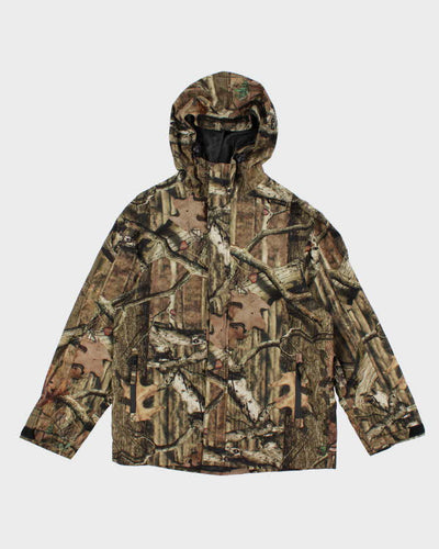 Men's 10X Camouflage Hooded Hunting Jacket - L