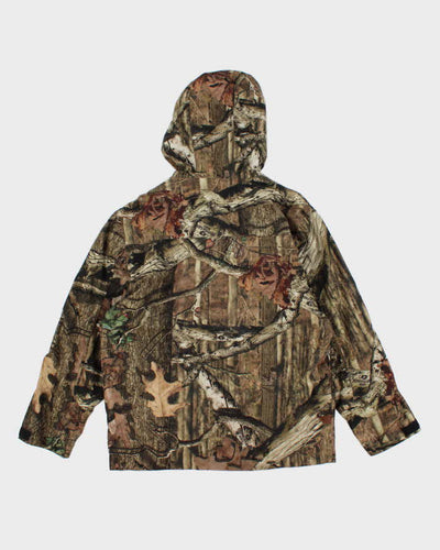 Men's 10X Camouflage Hooded Hunting Jacket - L