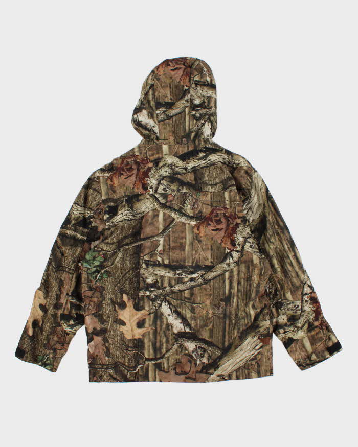 Men's 10X Camouflage Hooded Hunting Jacket - L