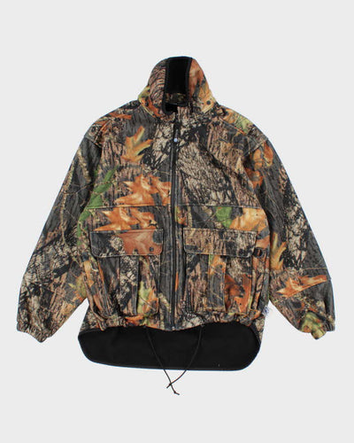 Mens Rivers West Camouflage Fleece Hunting Jacket - L