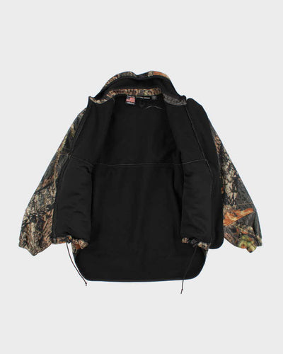 Mens Rivers West Camouflage Fleece Hunting Jacket - L