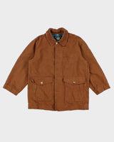 Vintage Men's Brown Queens Court Chore Jacket - M