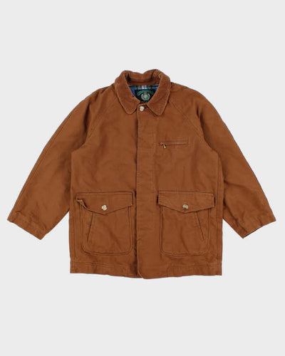 Vintage Men's Brown Queens Court Chore Jacket - M