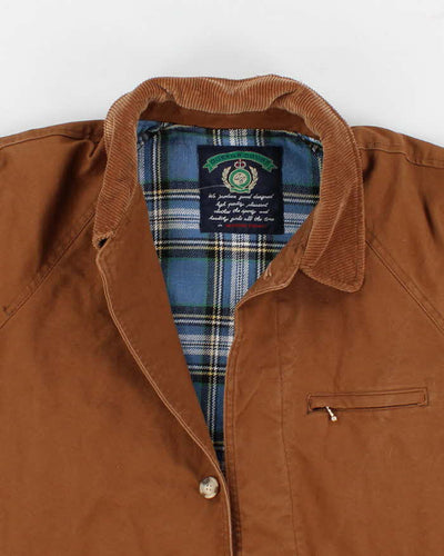 Vintage Men's Brown Queens Court Chore Jacket - M