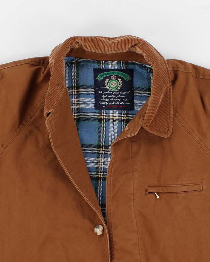 Vintage Men's Brown Queens Court Chore Jacket - M