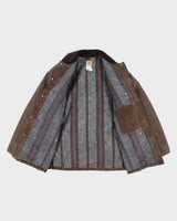 Vintage Men's Brown Carhartt Fleece Lined Utility Jacket - XL
