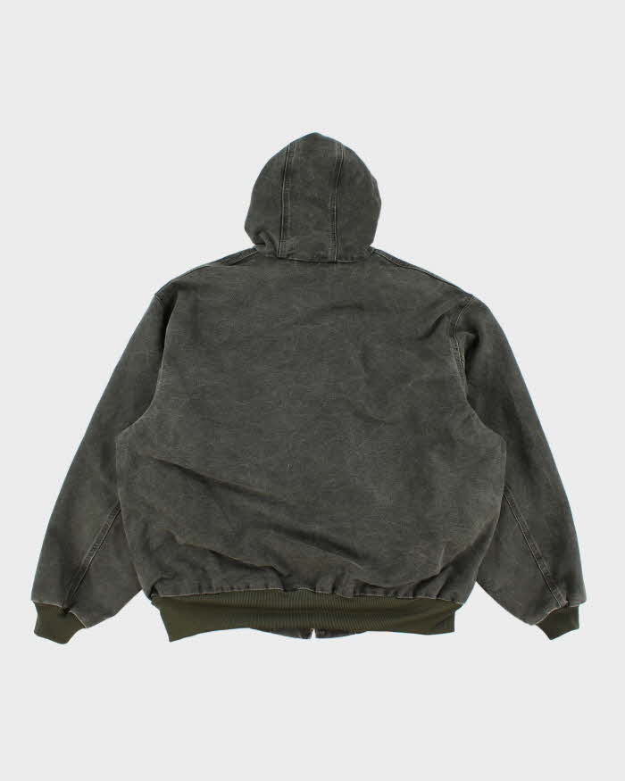 Carhartt hooded deals work jacket