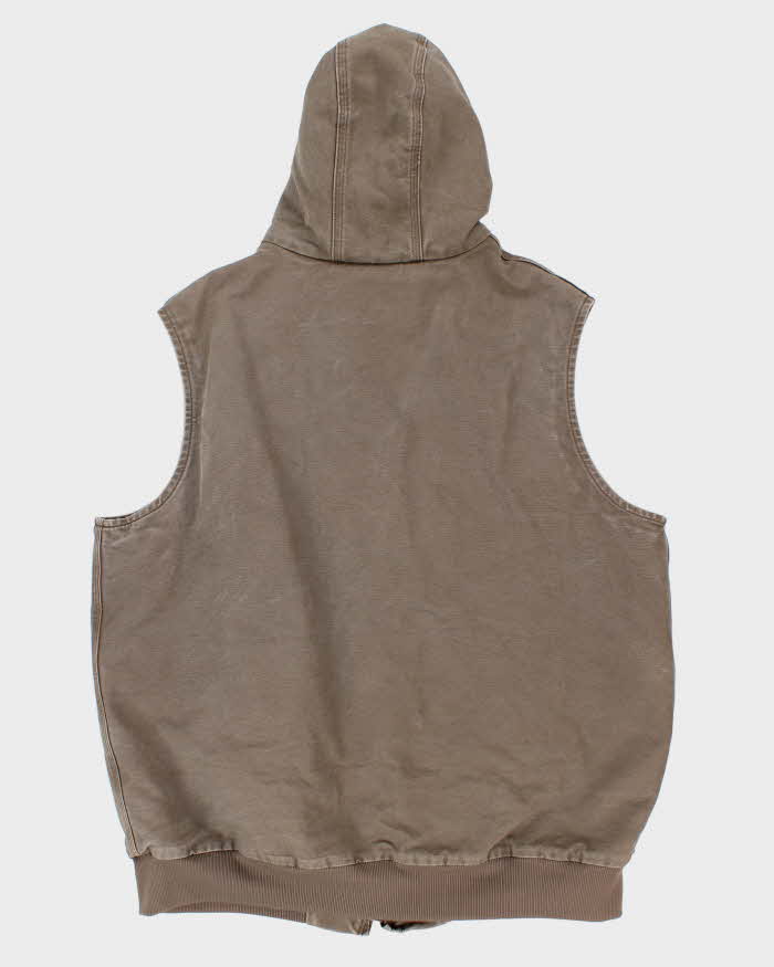 Carhartt vest with hoodie 2025