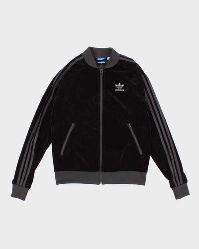 Y2K 00s Adidas Velvet Track Jacket - S