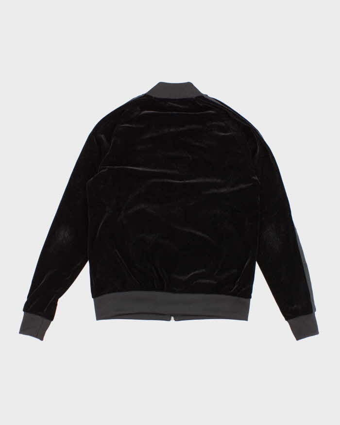Y2K 00s Adidas Velvet Track Jacket - S