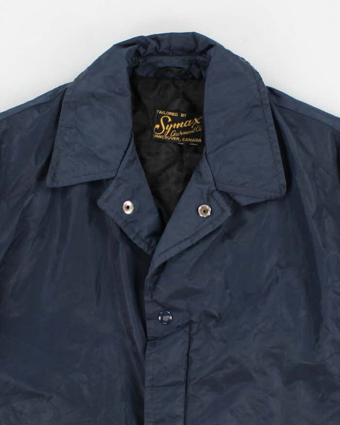 Vintage Symax Garment Co Navy Jacket - L
