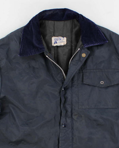 Vintage 80s Avon Sportswear Navy Jacket - L