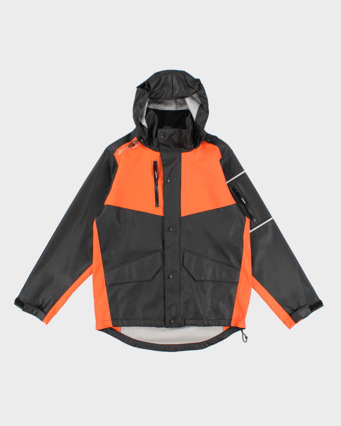 Mens Black Helly Hansen Water Resistant Sailing Jacket- S