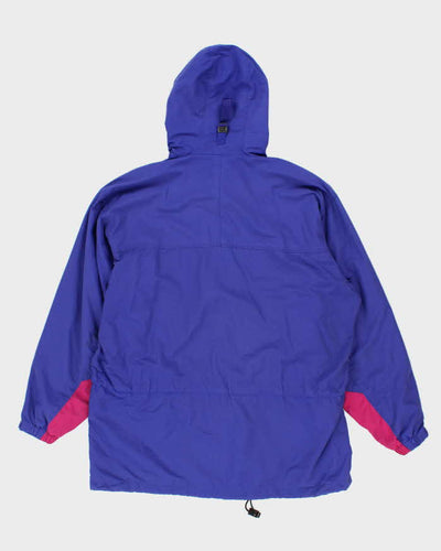 80s Vintage Mens Purple Patagonia Windbreaker Jacket - L