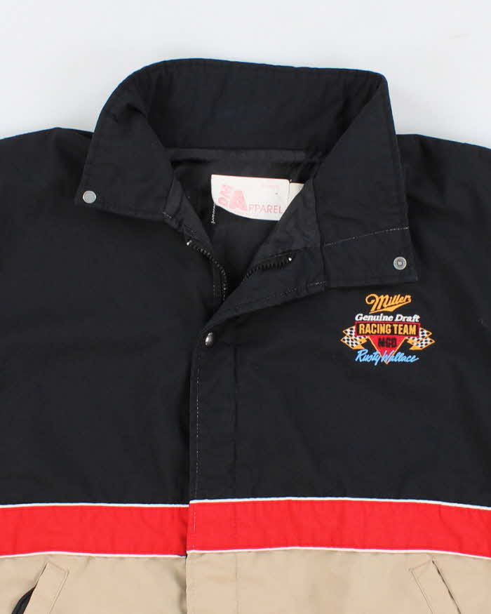Vintage 90s DM Apparel Genuine Draft Racing Jacket - XL